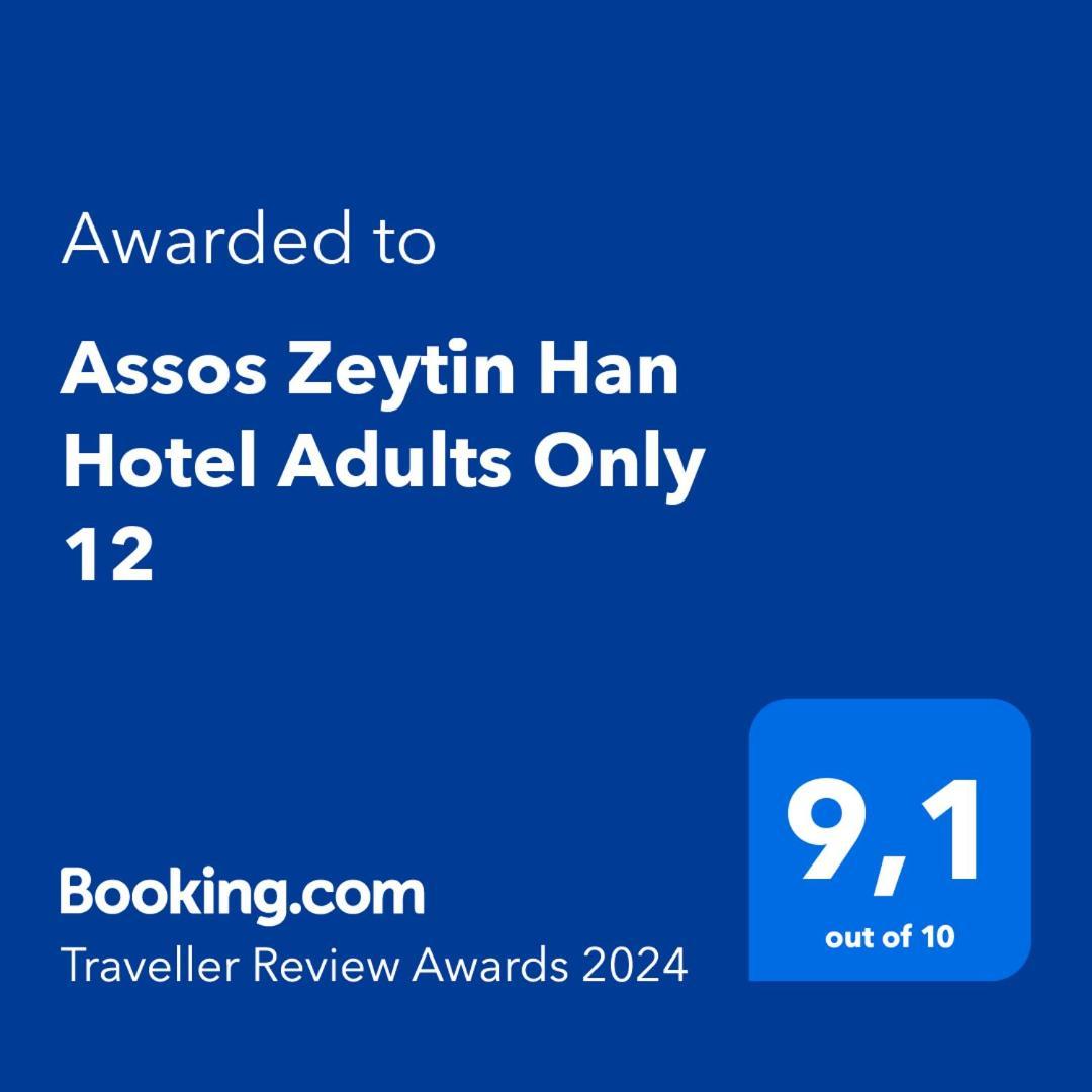 Assos Zeyti̇N Han Special Class Hotel Adults Only 12 Sokakagzi Екстериор снимка